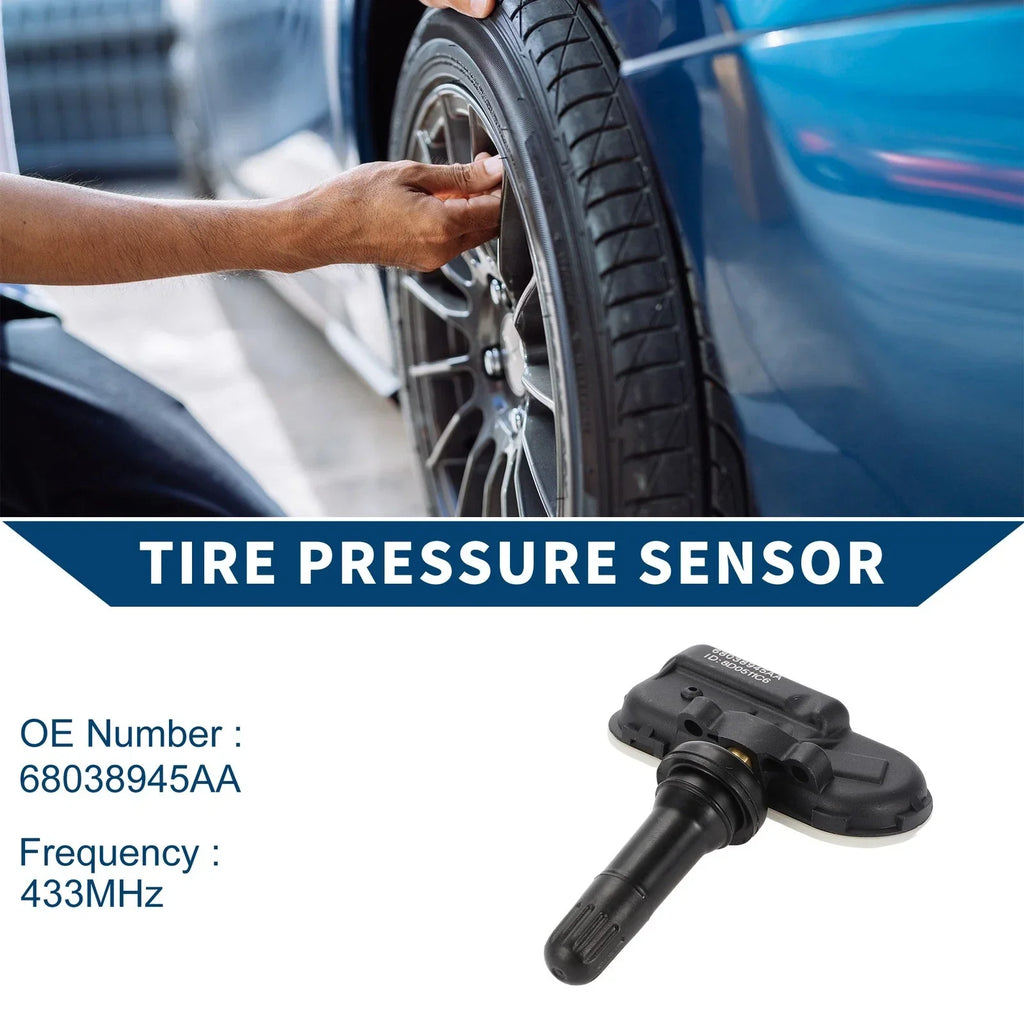 Tire Pressure Sensor 433MHz for Dodge Sprinter 2500 (2007-2009) 1 x Pc