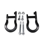 2Pcs Black Tow Hooks for Chevrolet GMC Silverado Sierra 1500 (2007–2019) 84072463