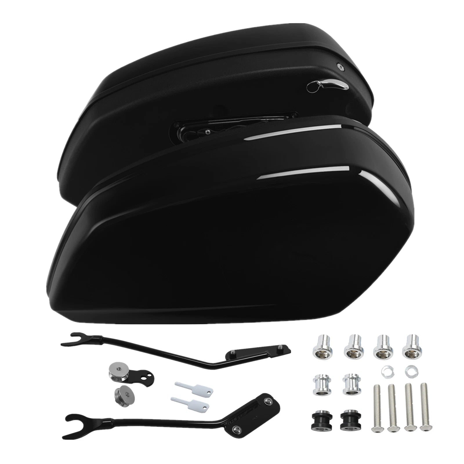 Hard Saddlebags & Docking Kit for Harley Low Rider ST FXLRST FXRST (2022–2024)