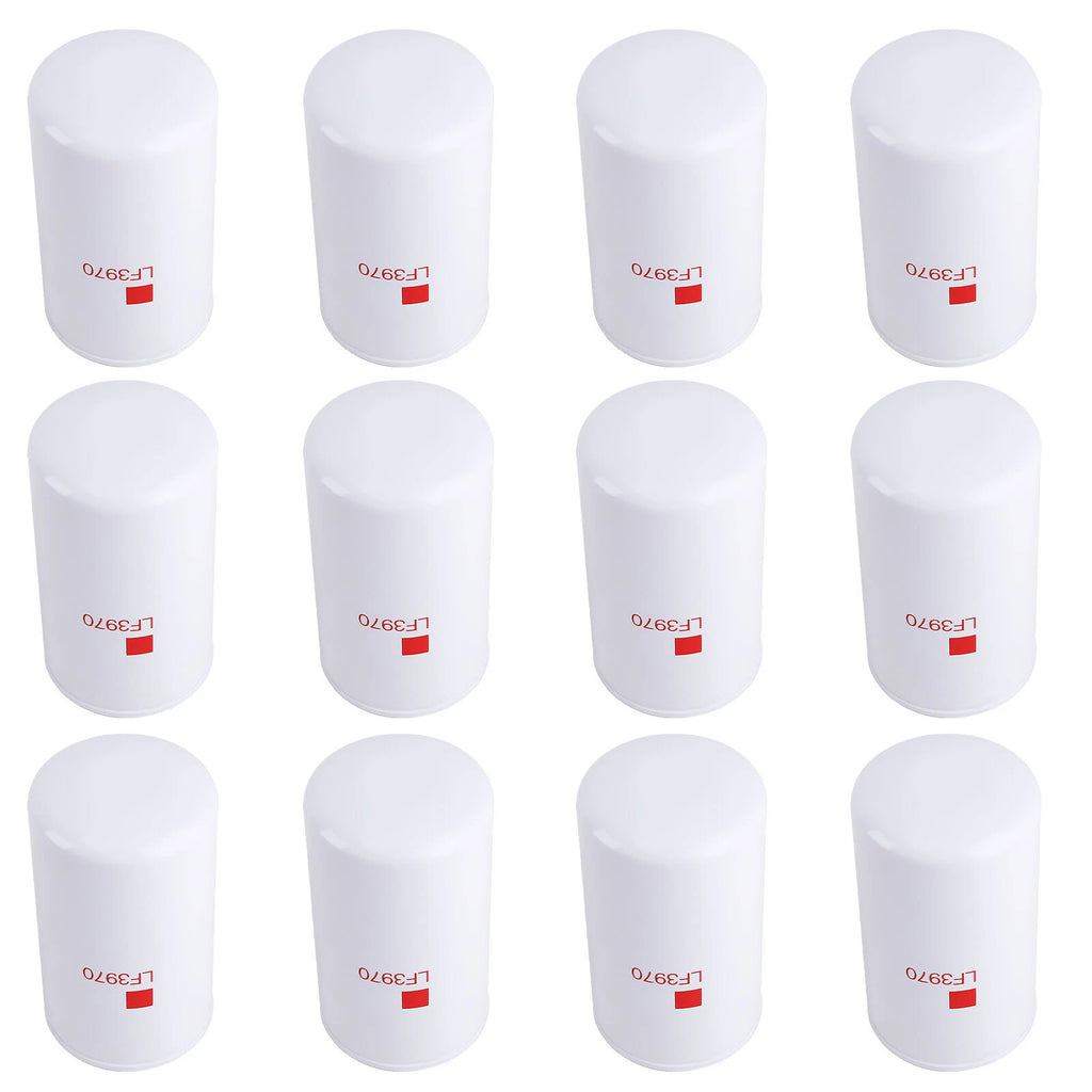Set of 12 Oil Filters for Cummins Freightliner FL50 FL60 FL70 FL80 (1999–2004)