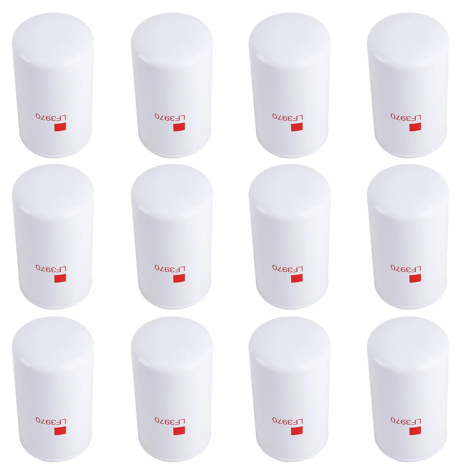 Set of 12 Oil Filters for Cummins Freightliner FL50 FL60 FL70 FL80 (1999–2004)