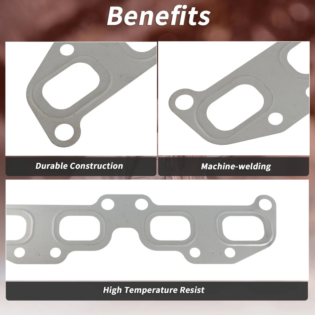 Exhaust Manifold Header Gasket for Nissan Altima 2.5L L4 (2002–2006) No. 140366N200
