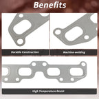 Exhaust Manifold Header Gasket for Nissan Altima 2.5L L4 (2002–2006) No. 140366N200