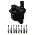 Denso Ignition Coil & 8 Iridium Spark Plugs Kit for P30 P3500 Yukon (1999–2006)