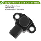 MAP Sensor for Mercedes-Benz SLK200 (2000-2004)