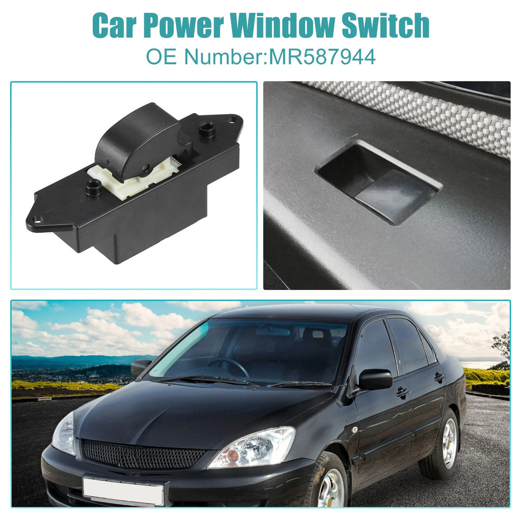 Power Window Switch Set of 2 for Mitsubishi Lancer (2008–2014) No.MR587944