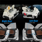 Rear Left & Right Door Lock Actuators for Dodge Caliber, Jeep Compass, Ram 1500 (2007-2012)