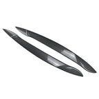 Carbon Fiber Headlight Eyelid Trim for BMW X5 E70 (2008–2013)