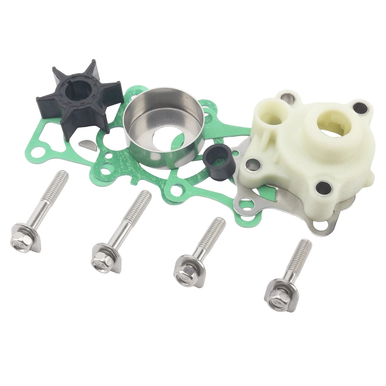Water Pump Impeller Repair Kit for Yamaha Outboard (18-3430, 12285, 12284)