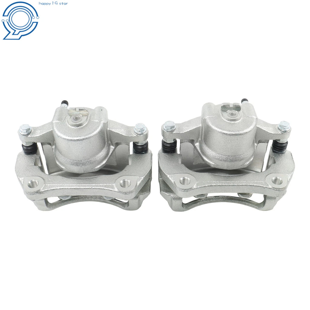 Pair Front Brake Calipers for Chevy Equinox Malibu Buick GMC Terrain (2005–2023)