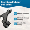 8X Front Lower Control Arms w/Ball Joints for Buick Enclave (2008–2015)
