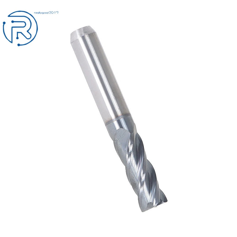 Carbide End Mill 3/8" 4 Flute 1" LOC .020 Radius TiALN Coated