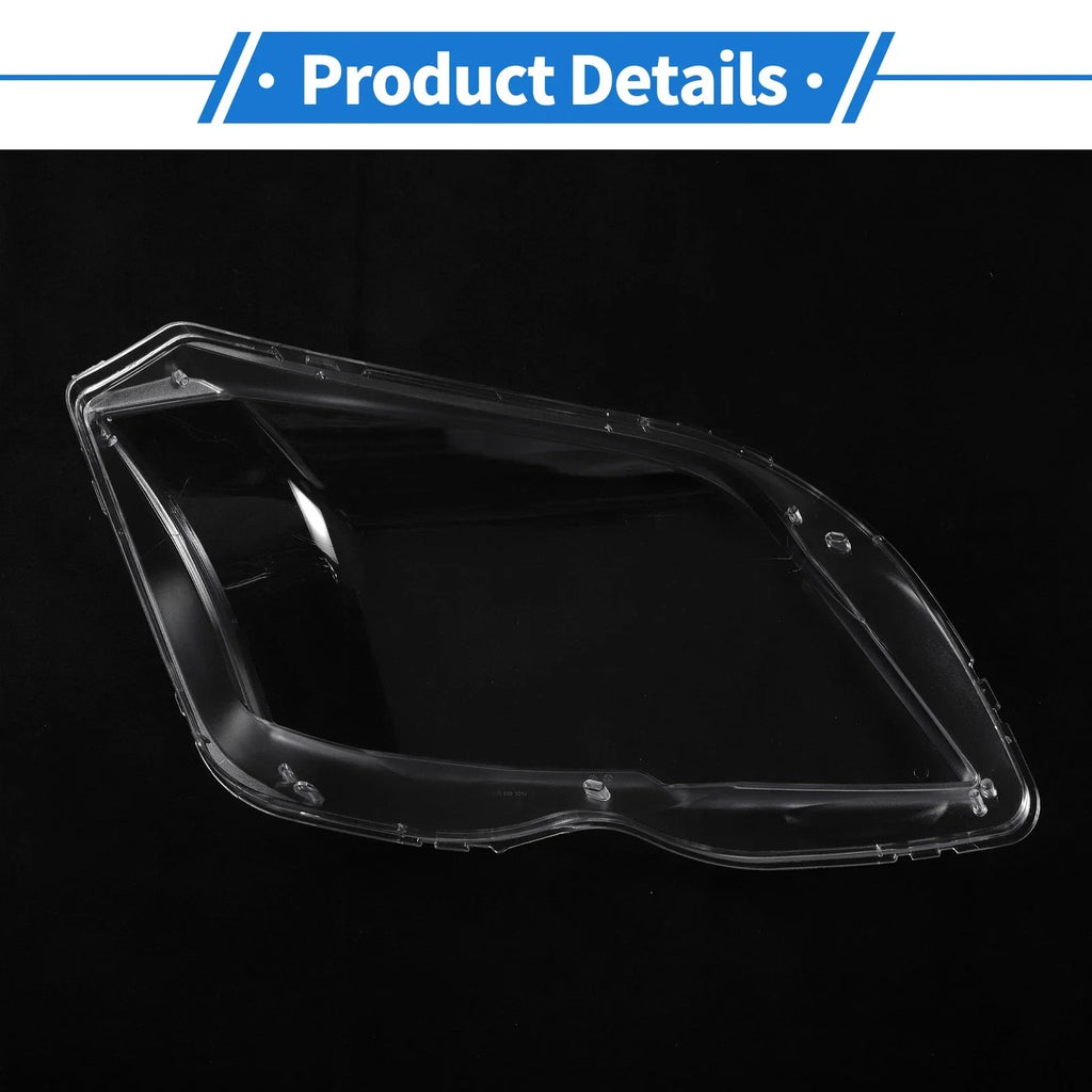 Car Front Left Headlight Lens Cover for Mercedes-Benz GLK (2009-2012)