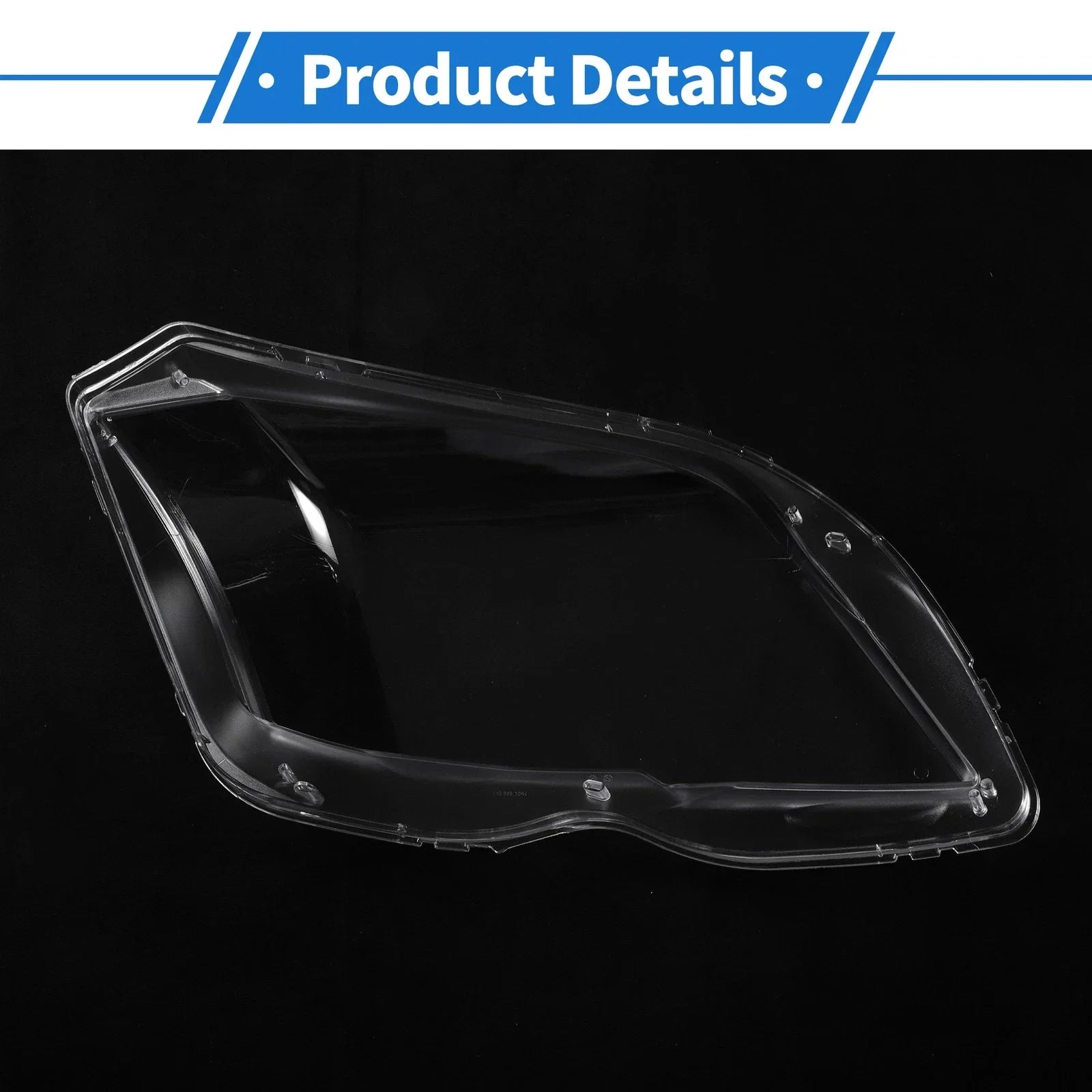 Car Front Left Headlight Lens Cover for Mercedes-Benz GLK (2009-2012)