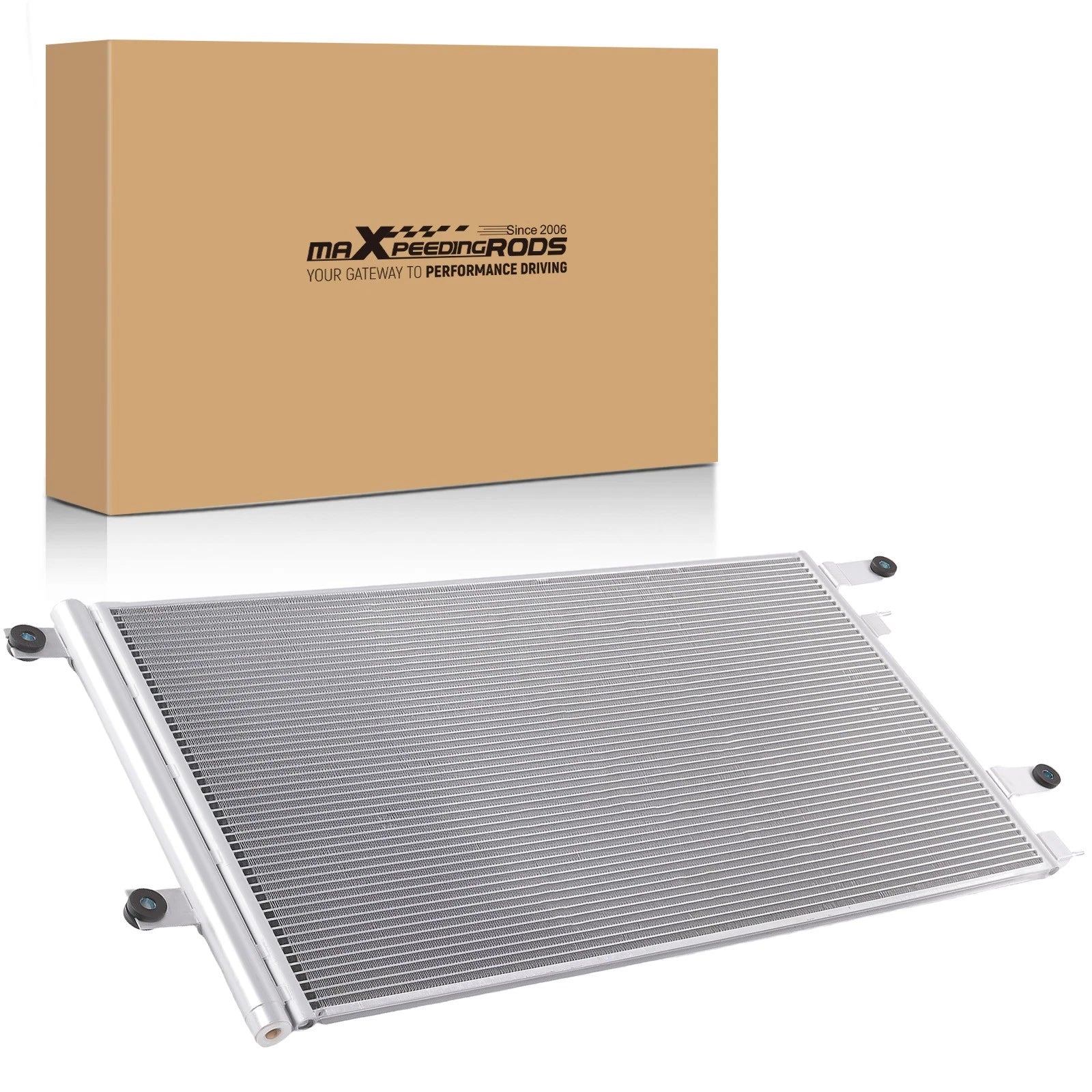 A/C Condenser for International LT RH (2018) 2518753C91 4302771C1 w/Drier Bracket