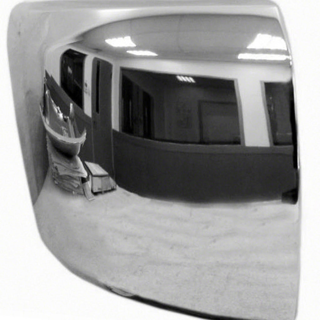 Replacement Chrome Passenger Side Front Bumper End for See Compatibility Chart