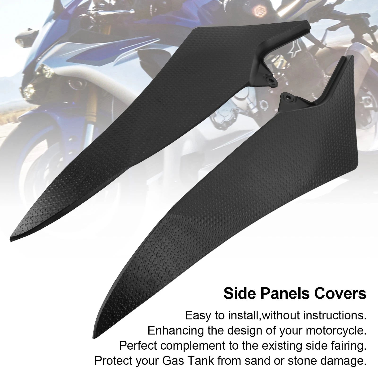 Gas Tank Side Trim Cover Panel for Yamaha YZF R1 (2009–2015)