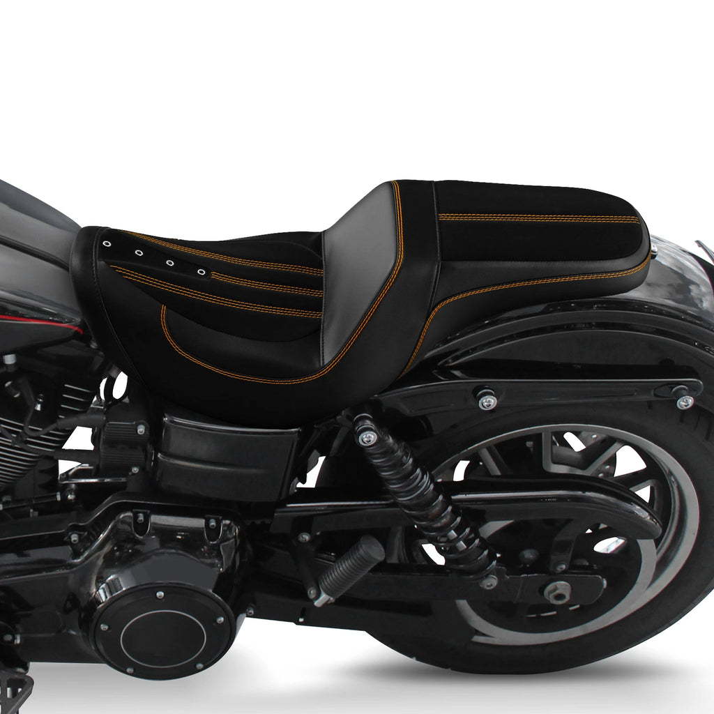Driver & Passenger Seat for Harley Wide Glide Fat Bob Switchback (2006–2017)