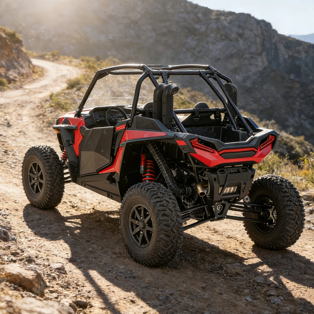 Snorkel Riser Kit for Polaris RZR Turbo (2016–2021) Painted Black