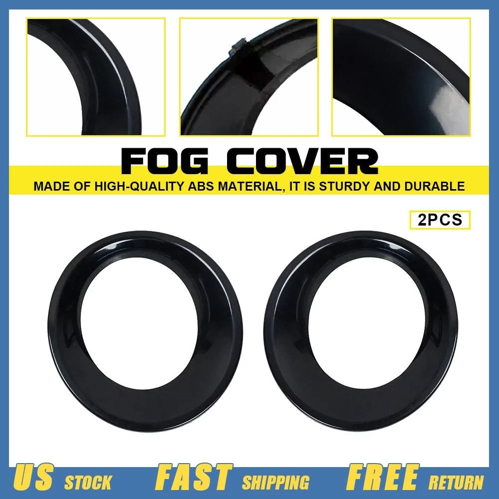 Pair Fog Light Lamp Cover Trim for BMW X3 E83 LCI (2007–2010) 51113423789