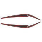 Headlight Lid Cover Sticker 1 Pair for BMW G30 530i 540i M5 (2017-2022)