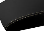 Leather Console Lid Armrest Cover for Audi Q5 (2009–2017) Beige Stitch