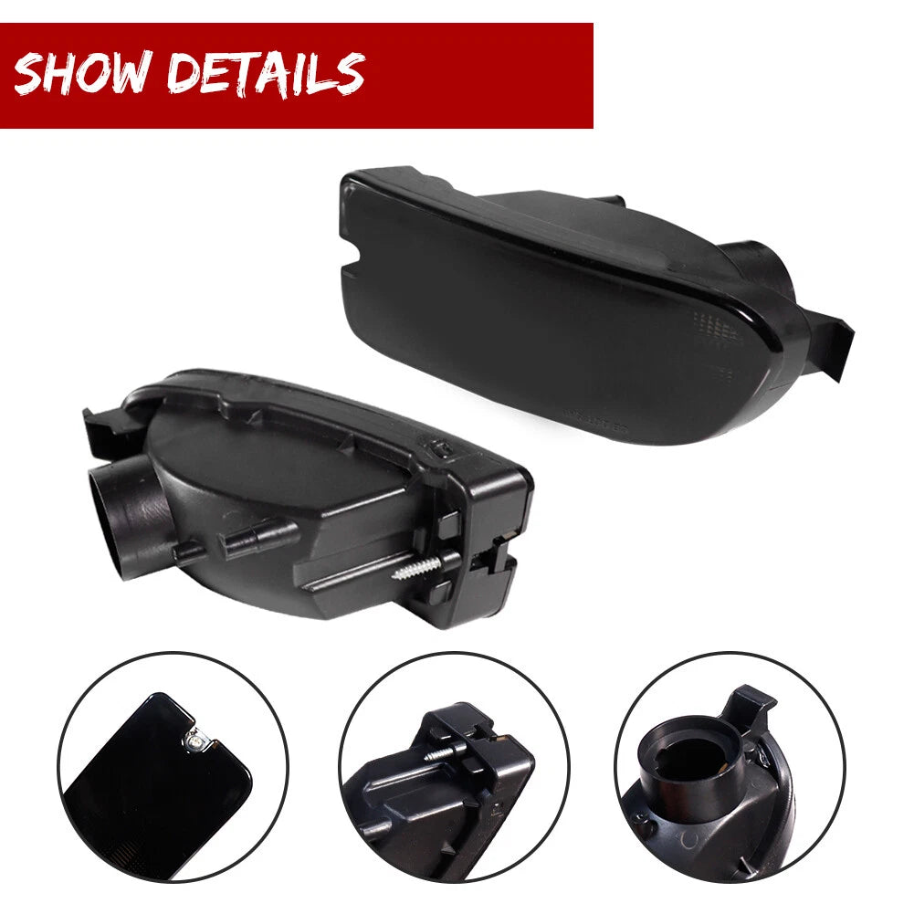 Smoked Front Corner Turn Signal Light Housings for Subaru Impreza (1999–2001)