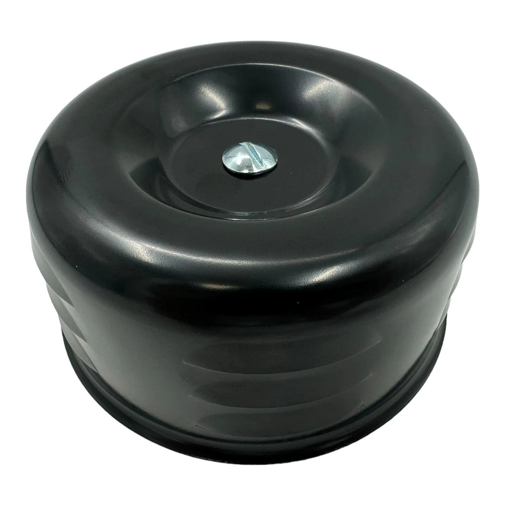 Air Cleaner Assembly Black Louvered for 1 or 2 Barrel Carb 2-5/16in Neck (—)