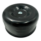 Air Cleaner Assembly Black Louvered for 1 or 2 Barrel Carb 2-5/16in Neck (—)