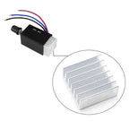 DC Motor Controller with Metal Heatsink for Compact Size Applications