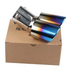 Stainless Steel Dual Exhaust Pipe Tail Muffler Tip for