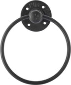 Round Towel Ring Holder for Bathroom Kitchen (Rust-Resistant)