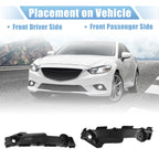 Pair Front Bumper Bracket No.GV7D500T1 for Mazda 6 (2007–2012)