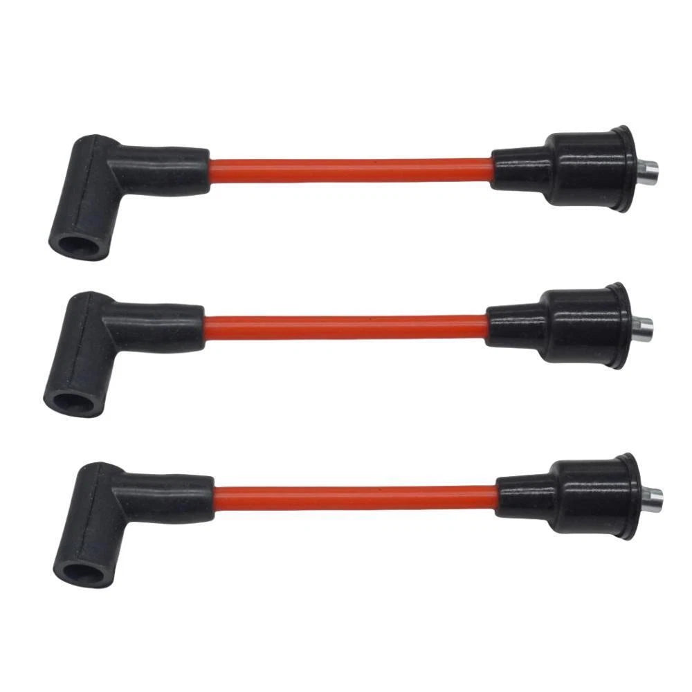 3X Spark Plug Wire for Mercury 150-175-200 (7", 813715A1, 90816A25, 93475A25, 697331)