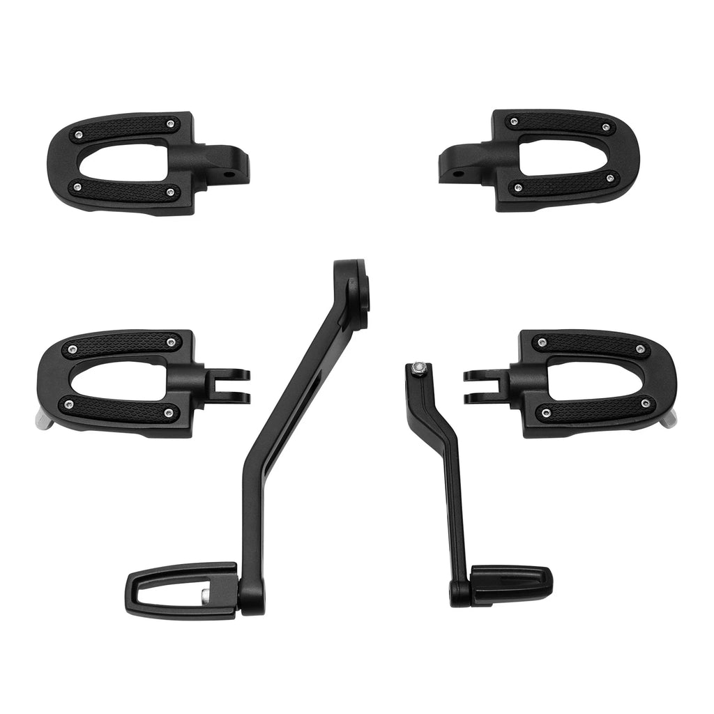 Driver Passenger Footpegs Shifter Brake Lever Pegs for Harley Softail (2018–2023)
