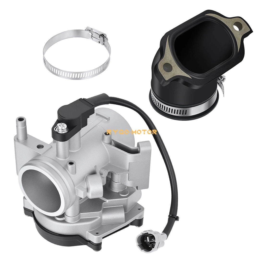 Throttle Body & Intake Adapter Boot for Polaris Sportsman 800 RZR 800 (2002–2014) 1202836