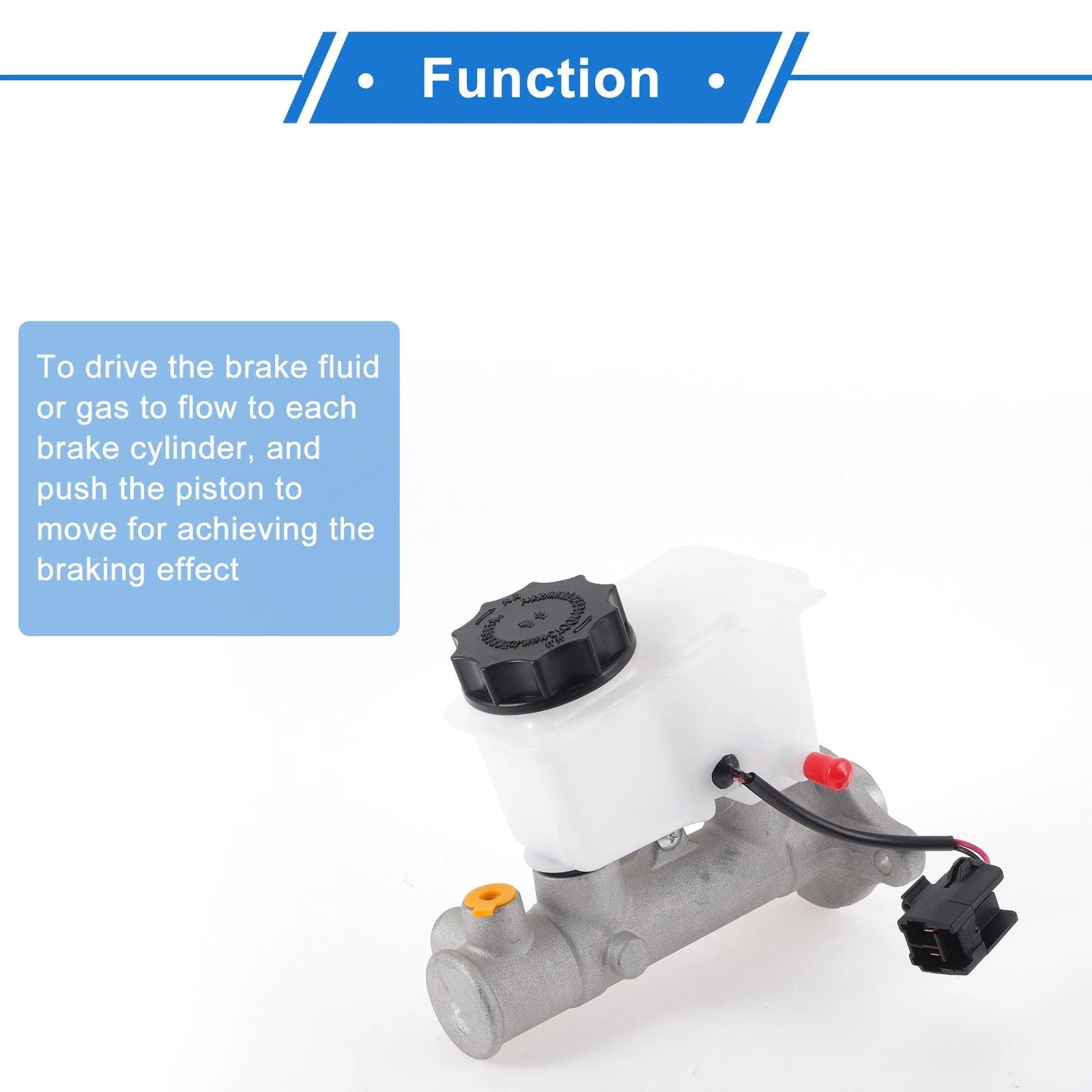 Brake Master Cylinder with Reservoir No.BJ0P43400 for Mazda Protege (1999–2000)