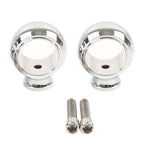 2 Rise Handlebar Riser Clamp Mount Chrome for Harley Sportster Softail