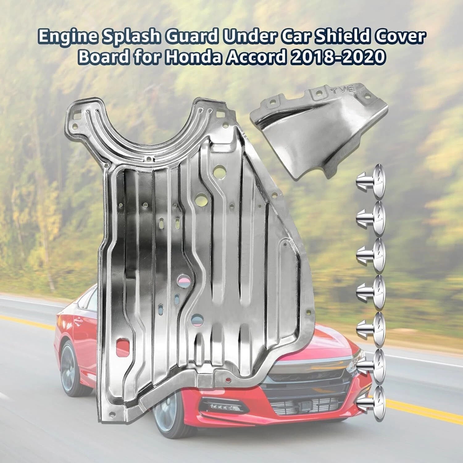 Engine Splash Guard Shield Cover Board for Honda Accord (2018–2020)
