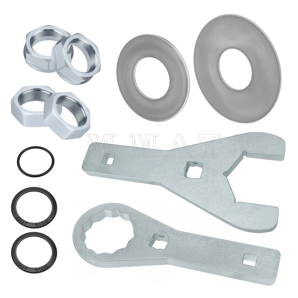 Rear Axle Nut Wrench Tool & Nut & Washer for Honda TRX420 (2007–2013)