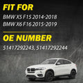 Inner Door Handle Trim Panel for BMW X5 F15 (2014–2018) Right Rear 3-30X