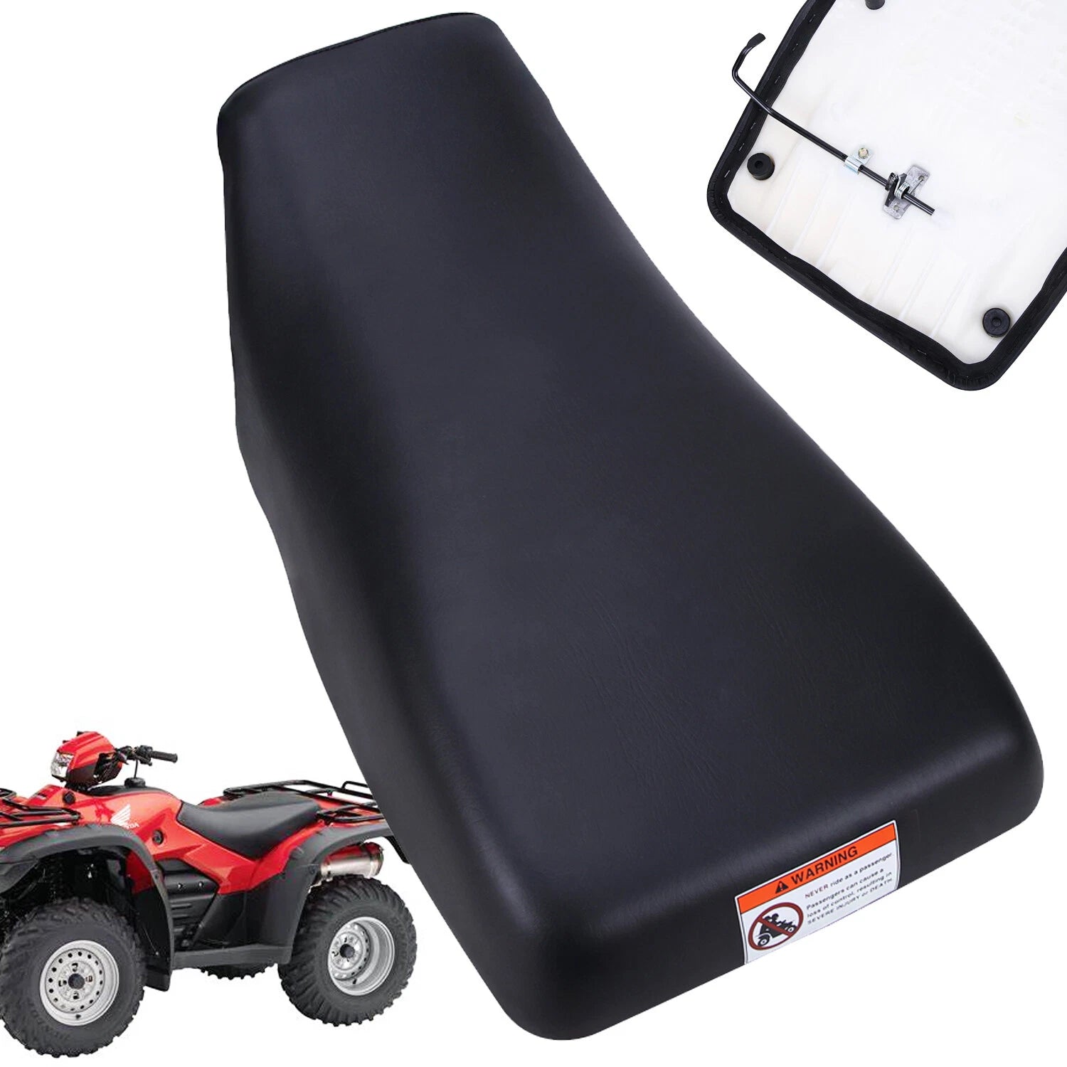 Complete Black Seat for Honda TRX400FW Foreman 400 (1995–2003) ATV