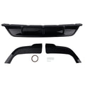 Gloss Rear Bumper Diffuser with Corner Extension for BMW X5 G05 (2019–2025)