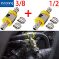 Fuel Pressure Gauge T-Fitting Adapter for Automotive Applications
