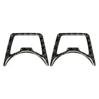 Carbon Fiber Headlight Switch Trim Sticker for Ford F150, Mustang, Explorer (2014-2023)