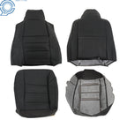 Set of 2 Front Perforated Seat Covers for Ford F250 F350 Lariat (2002–2007)