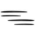 Front Fog Light Strips Glossy Black for Mercedes Benz GLC Class X254 (23-24)