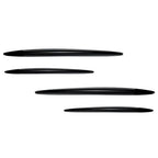 Front Fog Light Strips Glossy Black for Mercedes Benz GLC Class X254 (23-24)