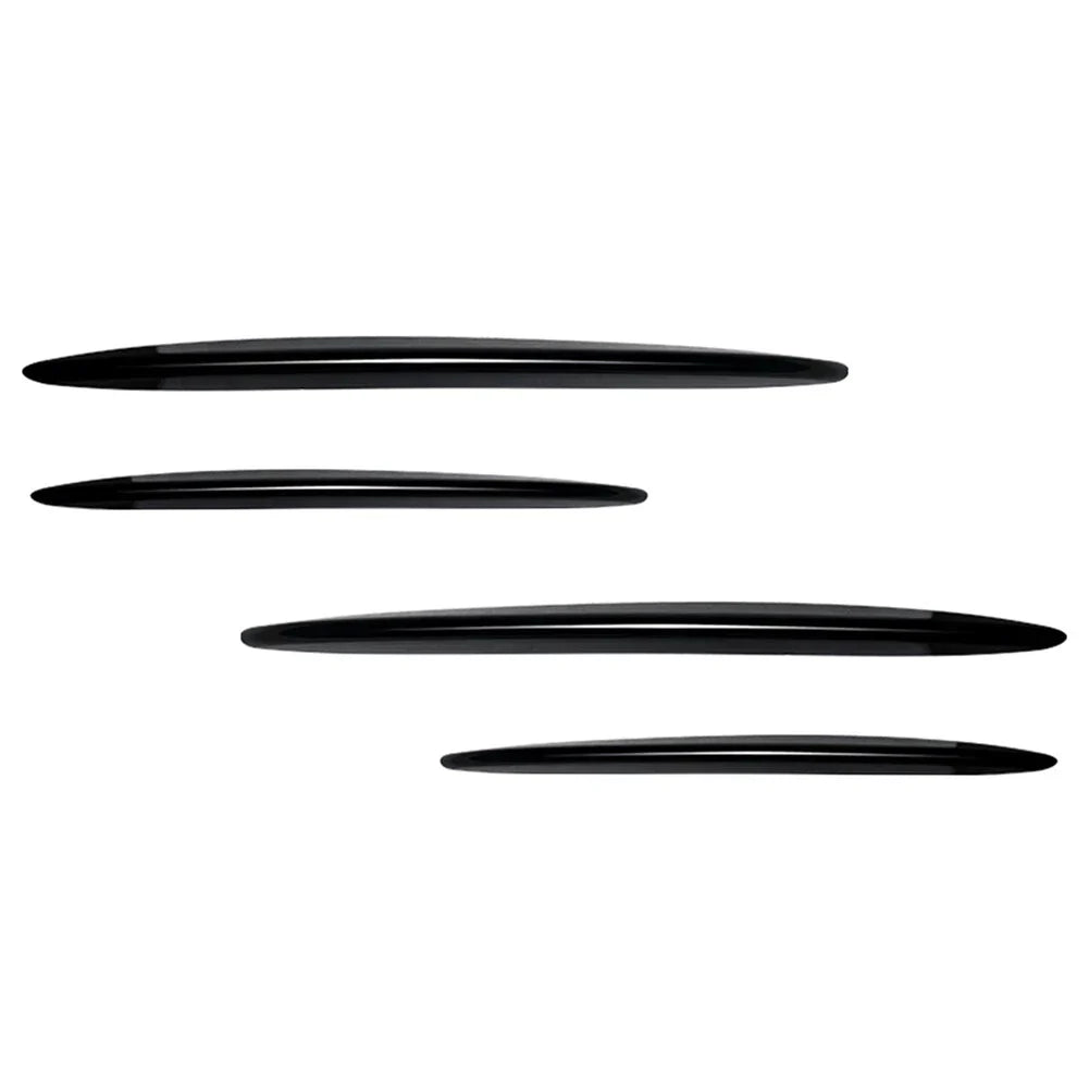 Front Fog Light Strips Glossy Black for Mercedes Benz GLC Class X254 (23-24)