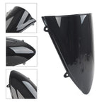 Black Carbon Fiber ABS Windshield Shield for Kawasaki Ninja 250 250R (2008–2012)